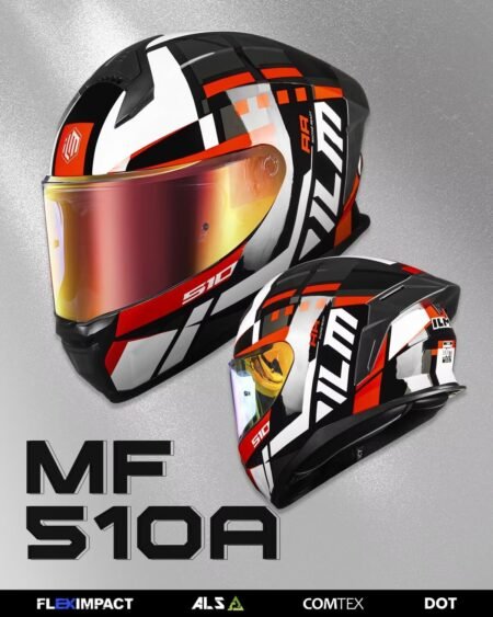 ILM Motorcycle Helmets Full Face for Men Women Powersports Street Racing Cascos para Motos DOT Model MF510A